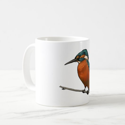 Mok Kingfisher Bird (Voorkant links)