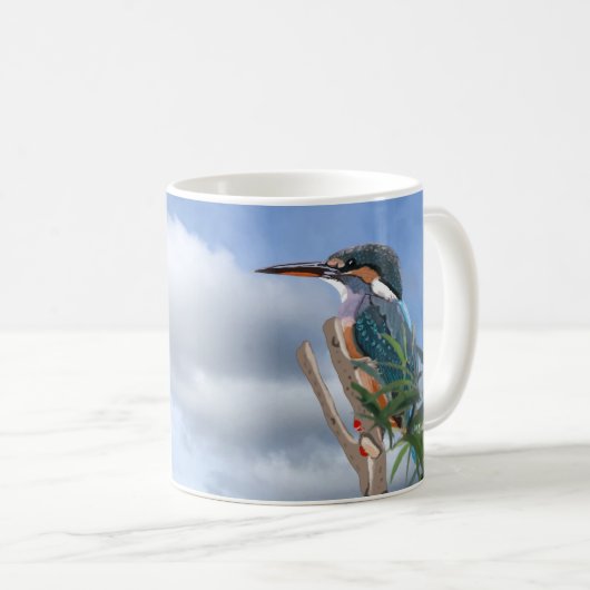 Mok Kingfisher en Willow Coffee (Voorkant rechts)