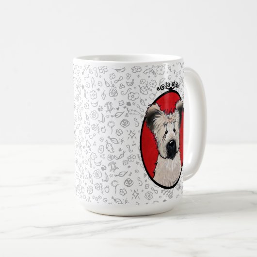 Mok KiniArt Briard (Voorkant rechts)