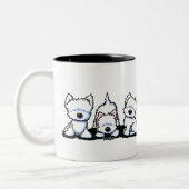 Mok KiniArt Westie Trio (Links)