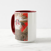 Mok kippen (Voorkant links)