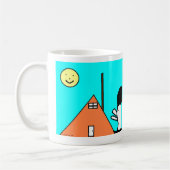 Mok kippenhuis (Links)