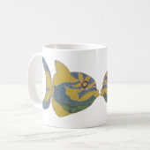 Mok - Kissende vis (Voorkant links)