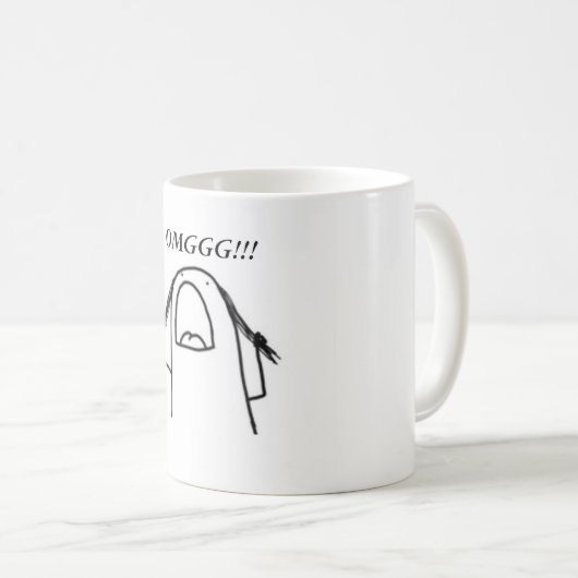 Mok kist | Funny Meme mok (Voorkant rechts)