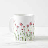 Mok kleine Rozen (Voorkant links)