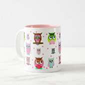 Mok kleurrijke Cartoon (Voorkant links)