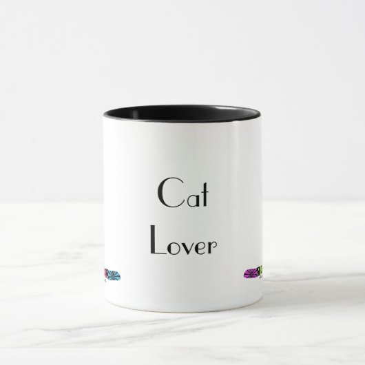 Mok kleurrijke katten (Midden)