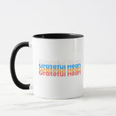 Mok kleurrijke Typografie Groot hart (Links)