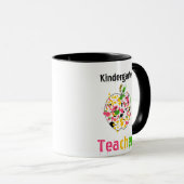 mok kleuteronderwijzer verf splaatstappel (Voorkant rechts)