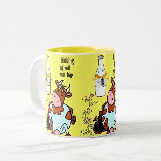 Mok Koe Gele Melk (Voorkant links)