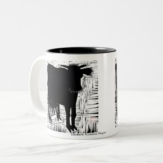 Mok koeien (Voorkant links)