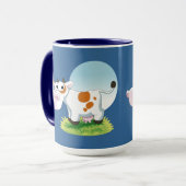 Mok koeienCartoon (Voorkant links)