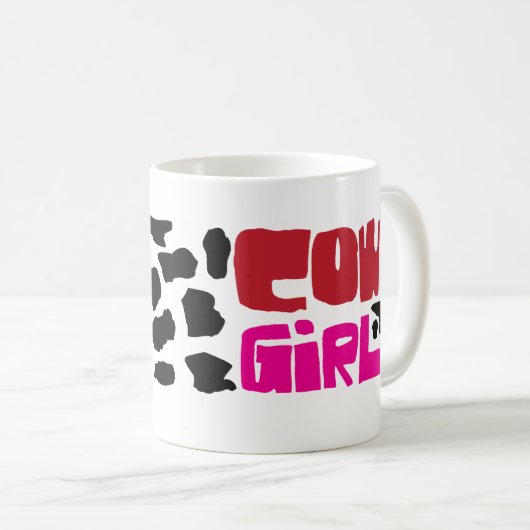 Mok koeienmeisje (Voorkant rechts)