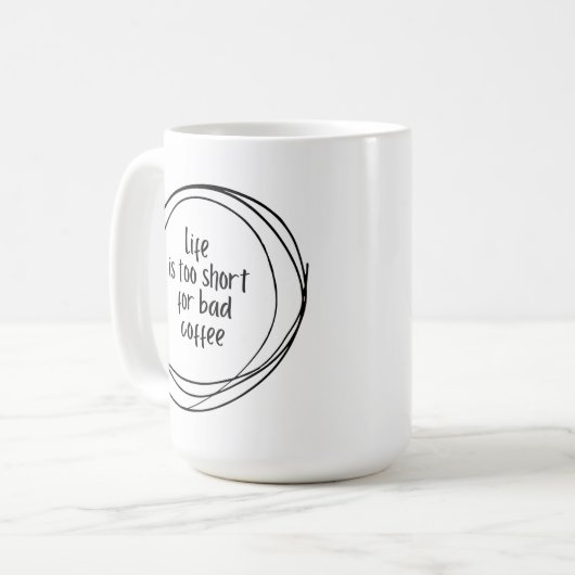 mok koffie (Voorkant links)