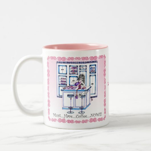 mok "koffie" (Links)