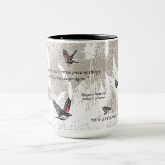 mok koffie "Arpeggio of Redwings" (Midden)