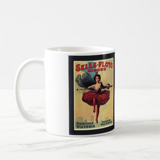 Mok koffie -  Circus Tightrope Walker (Links)