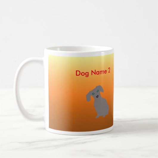 Mok koffie - Dachshund (Links)