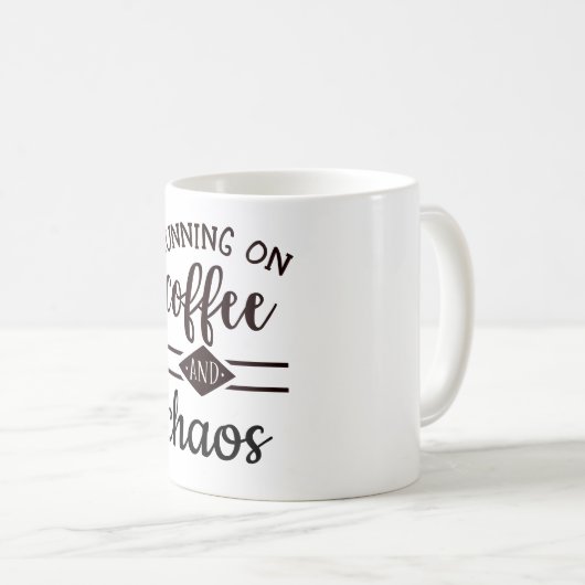 Mok koffie en chaos (Voorkant rechts)