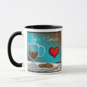 Mok koffie en koekjes (Links)