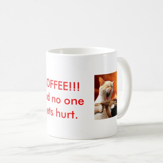 MOK - KOFFIE!!!! En niemand raakt gewond. (Voorkant rechts)