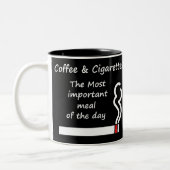 Mok koffie en sigaretten (Links)