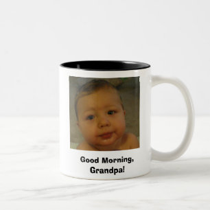 mok koffie, Goedemorgen, opa!