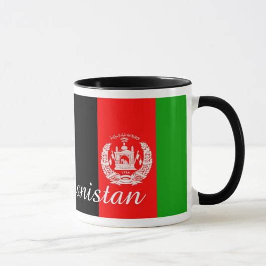 Mok koffie in Afghanistan (Rechts)