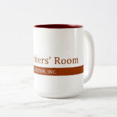 Mok koffie in de kamer van schrijver (Voorkant rechts)