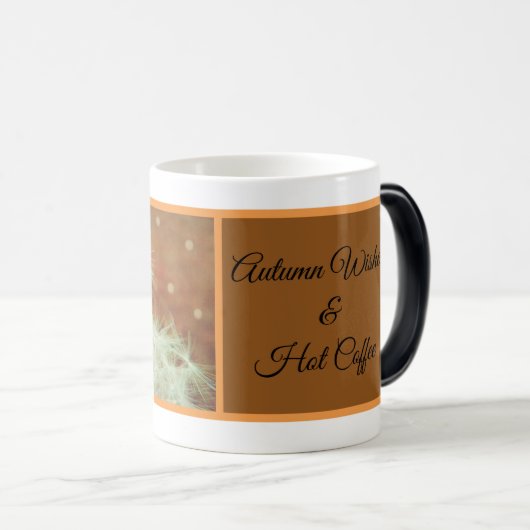 Mok koffie in het najaar (Voorkant rechts)