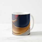 Mok koffie in prachtige kleuren (Voorkant rechts)