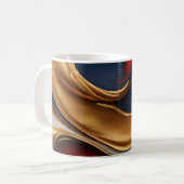 Mok koffie in prachtige kleuren (Voorkant links)