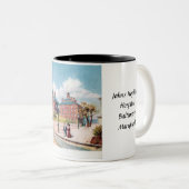 Mok koffie - Johns Hopkins Hospital, Baltimore, MD (Voorkant rechts)