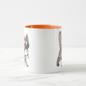 Mok koffie-Kat (Midden)