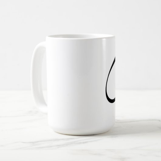 Mok Koffie Koreaanse Forever Familie (Voorkant links)