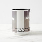 mok koffie met inspirerend prijsopgave (Midden)