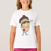 Mok koffie met zonnebrillen t-shirt (Voorkant)