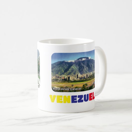Mok Koffie mok Ik hou van Venezuela, aanpasbaar (Voorkant rechts)
