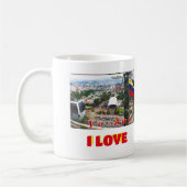 Mok Koffie mok Ik hou van Venezuela, aanpasbaar (Links)