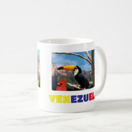 Mok Koffie mok Ik hou van Venezuela, aanpasbaar