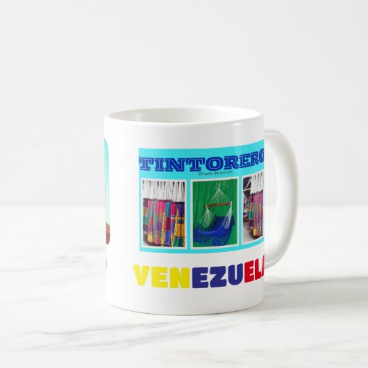 Mok Koffie mok Ik hou van Venezuela, aanpasbaar (Voorkant rechts)
