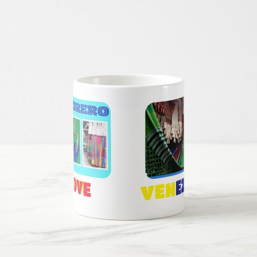 Mok Koffie mok Ik hou van Venezuela, aanpasbaar (Center)