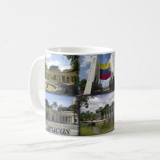 Mok Koffie mok Ik hou van Venezuela, aanpasbaar (Voorkant links)