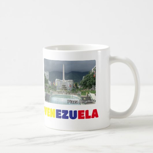 Mok Koffie mok Ik hou van Venezuela, aanpasbaar (Rechts)