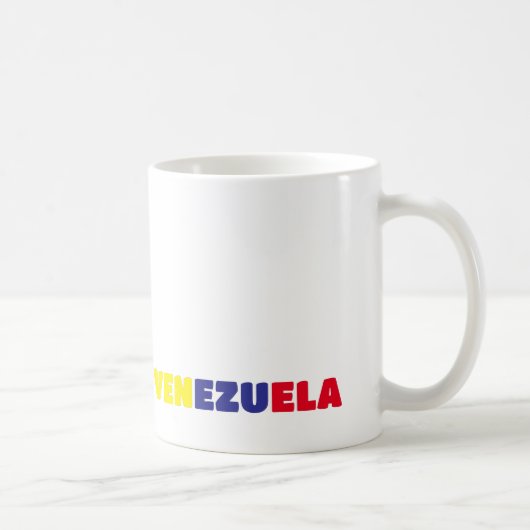 Mok Koffie mok Ik hou van Venezuela, aanpasbaar (Rechts)