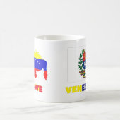 Mok Koffie mok Ik hou van Venezuela, aanpasbaar (Center)