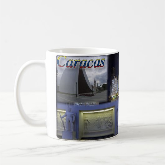 Mok Koffie mok Ik hou van Venezuela, aanpasbaar (Links)