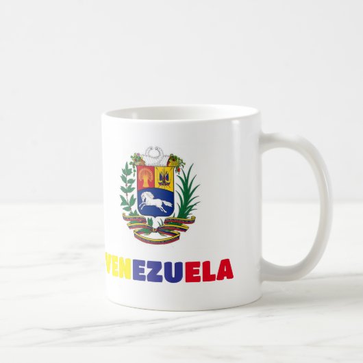 Mok Koffie mok Ik hou van Venezuela, aanpasbaar (Rechts)