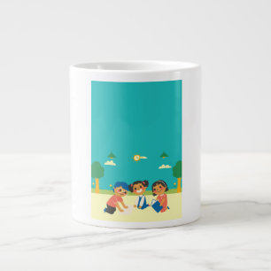 Mok koffie monster droom kinderen