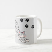 Mok koffie monster logo kat (Voorkant rechts)